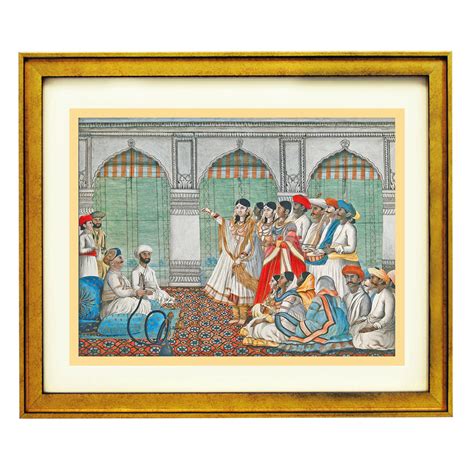 The Courtly Dance Art Print – Ikka Dukka Studio Private Limited.