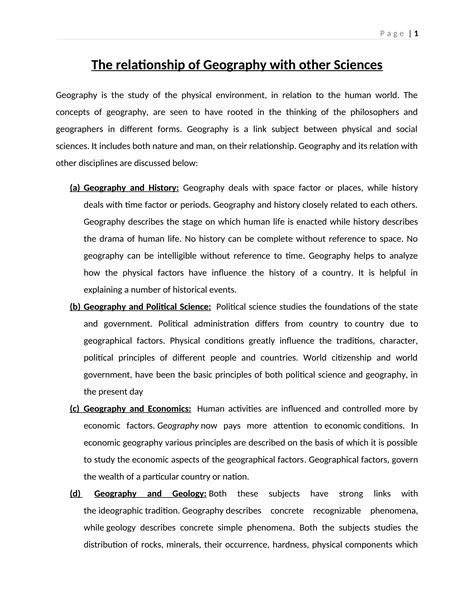 1(iii). The relationship of Geography with other sciences.docx