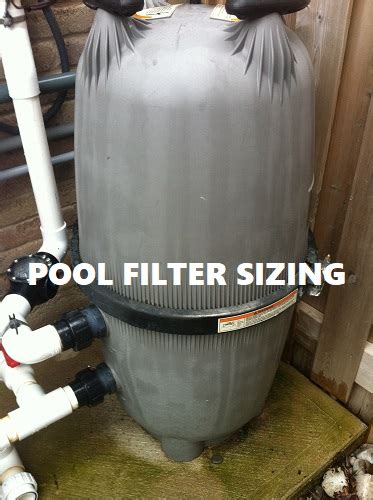Pool Filter Sizing 的图像结果