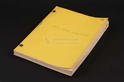 The Prop Gallery | Production used script