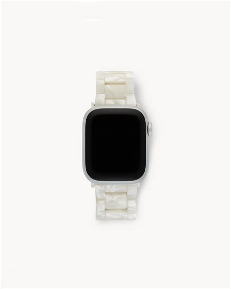 Apple Watch Band in White Shell – MACHETE