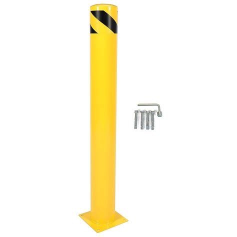 Kojem Bolardo redondo de seguridad de 41-78 x 5 pulgadas, bolardo de ...