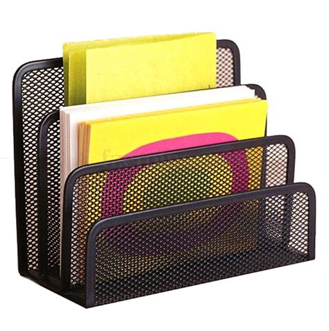 Krupakar 3 Tier Document Holder Tray File Storage Organizer Office ...
