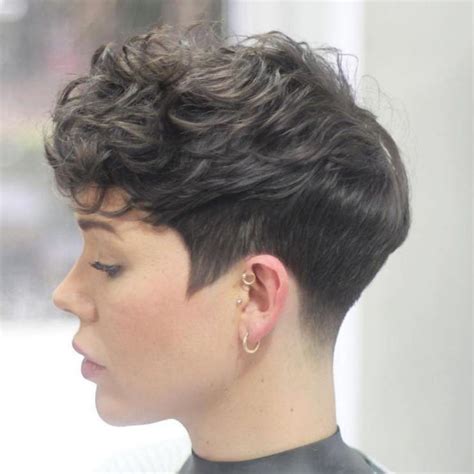 Pixie Cut Wavy Hair