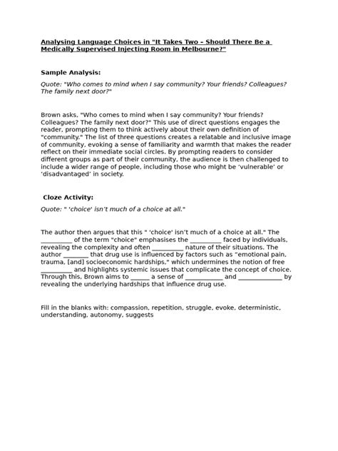 Language Analysis Worksheet 的图像结果