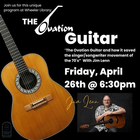 “The Ovation Guitar and how it saved the singer/songwriter movement of ...
