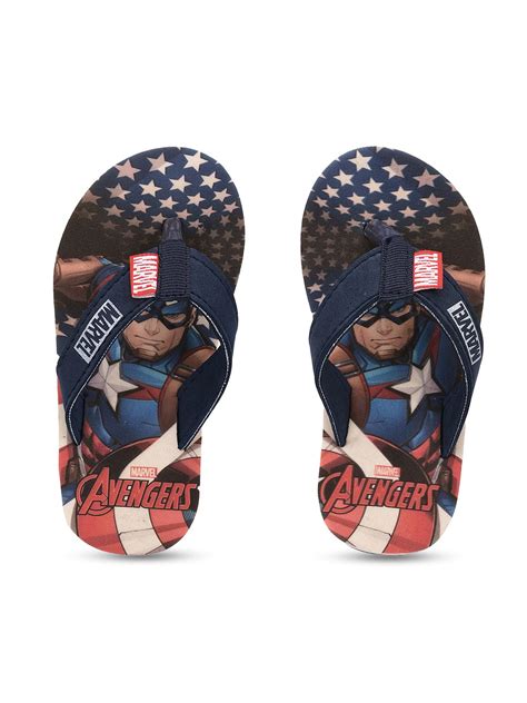 Marvel Avengers by toothless Flip-Flops : Amazon.in: Fashion