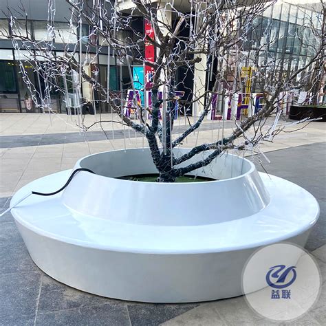 002玻璃钢树池花池座凳 - 深圳市创鼎盛玻璃钢装饰工程有限公司