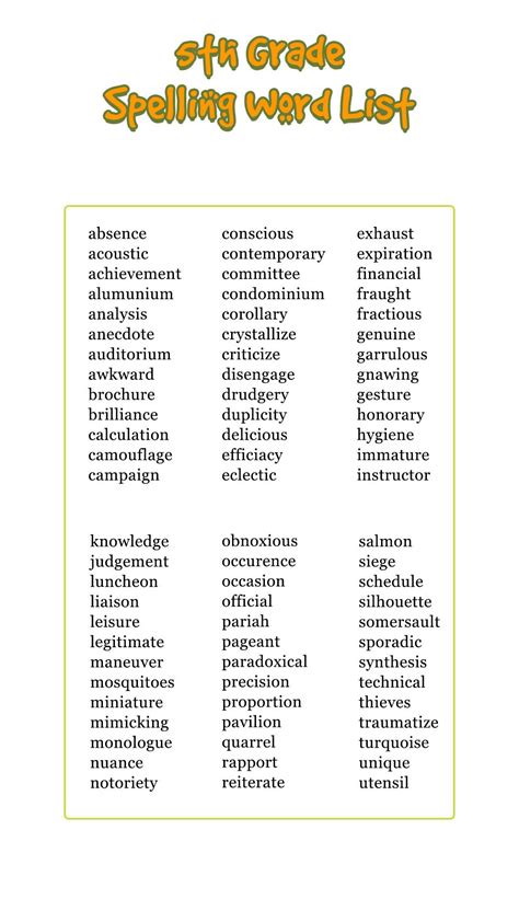 19 best images of sight words worksheets 5th grade – Artofit