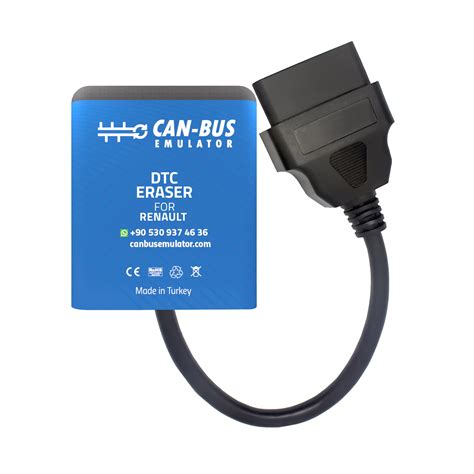 Renault त्रुटि कोड इरेज़र Euro 5 (DTC) - Can-Bus Emulator