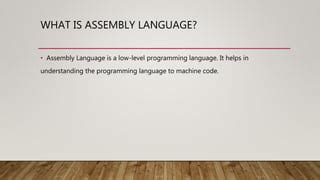 Image result for Explain Assembly Language Visually