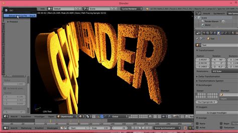 Blender Text Tutorial 的图像结果