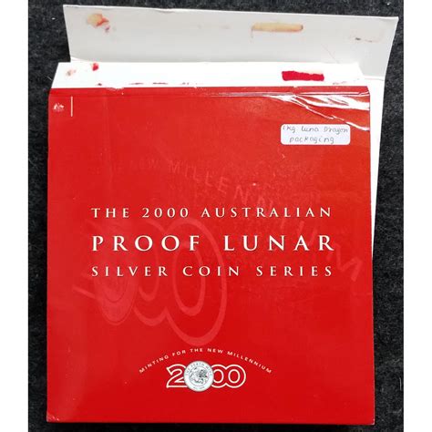 Australia 2000 $30 Silver Kilo Proof Lunar Dragon Certificate 002 - The ...