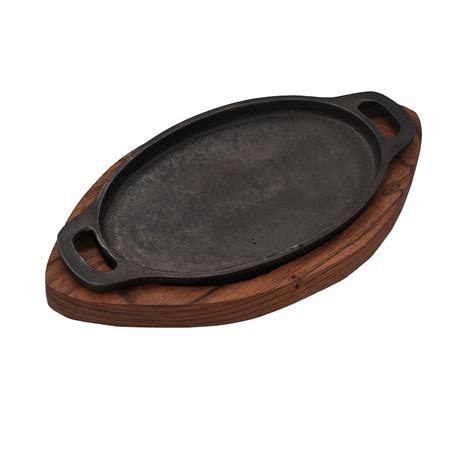 Oval Cast Iron Sizzler Plate – RustikCraft