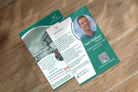 Flyer Design - Digital On Premise Advertising | Freelancer