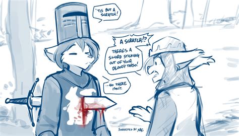 Monty Python Knight Fight 的图像结果