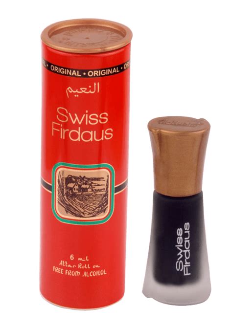 Al Nuaim Swiss Firdaus Attar 6ml – HalalSauda