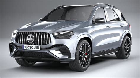 Mercedes-Benz GLE 53 AMG 2024 3D Model $159 - .3ds .c4d .lwo .fbx .ma .obj .max - Free3D