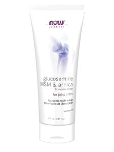 NOW® Solutions - Glucosamine, MSM & Arnica Liposome Lotion - 8 fl. oz ...
