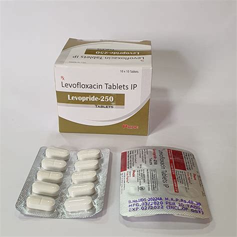 Levopride 250 - Levofloxacin Tablets IP - Pride Pharma
