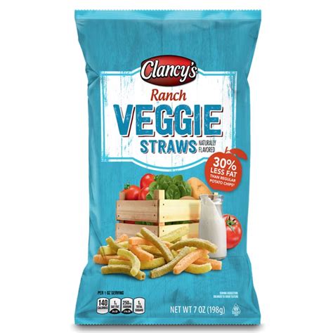 CLANCY'S - Ranch Veggie Straws - Fuel your day with the irresistible ...