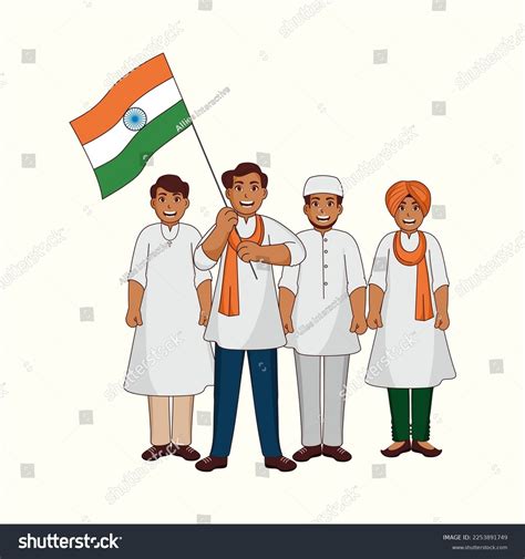 Different Religion Men Showing Unity Diversity Stock Vector (Royalty Free) 2253891749 | Shutterstock