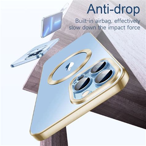 Vaku ® Apple iPhone 14 Pro Max Luxury Electroplated Magnetic Magsafe ...