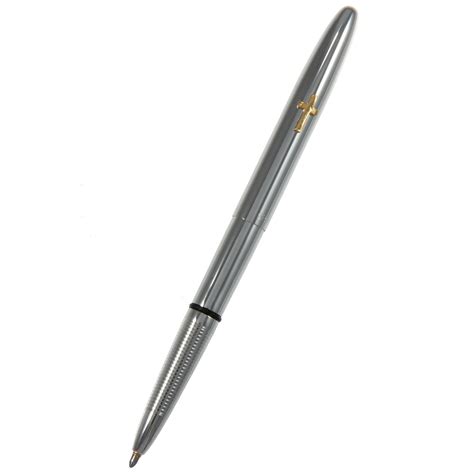 Fisher Space Pen Chrome Bullet with Cross Ballpoint Pen - Pen Boutique Ltd