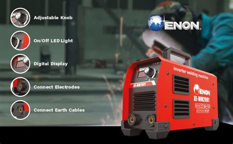 Enon 200A Inverter ARC Welding Machine (IGBT), Hot Start, Anti-Stick ...