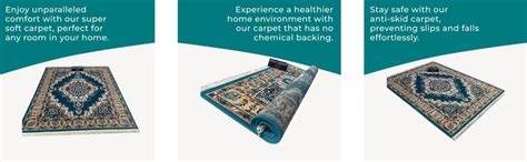 Buy Sifa Carpet® Heavy Thikness Quality Rectangular Carpet for Living ...