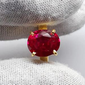 Gemzonite Unique & Effective 100% Original Ruby Manik Ring for Men ...