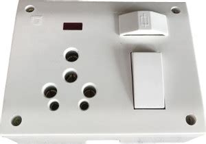 Hiken Heavy Duty PVC Extension Board (2 in 1 15A & 5) Socket,Switch ...