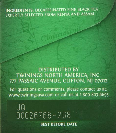 Buy Twinings Tea Irish Breakfast Tea, Decaf, 20 ct Online at Lowest ...