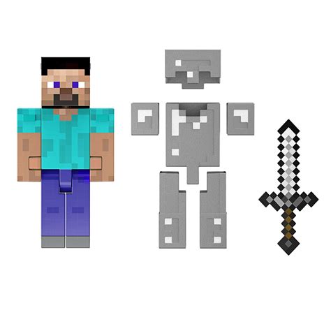 Minecraft Diamond Level Steve Action Figure | MATTEL