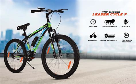 Buy Leader Fusion MTB 26T with Front Suspension Mountain Bicycle/Bike ...