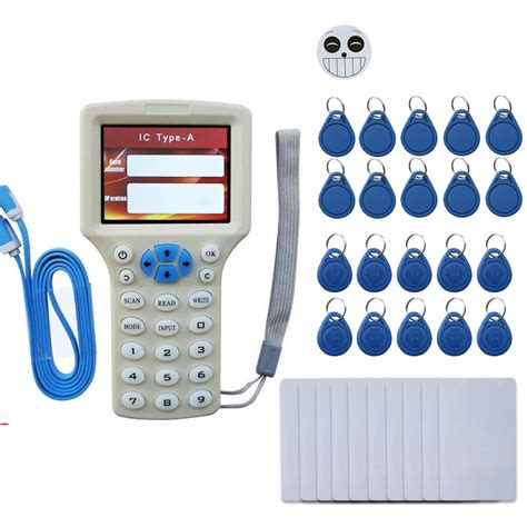 RFID NFC Card Copier Reader Writer Duplicator for IC ID Cards ...