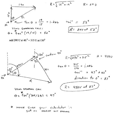 Image result for Vector Trigonometry Intersect