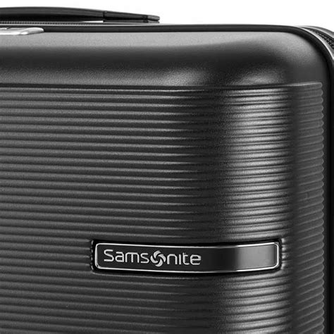 Samsonite Straren Spinner 55/20 Unisex Matte Black Cabin Luggage