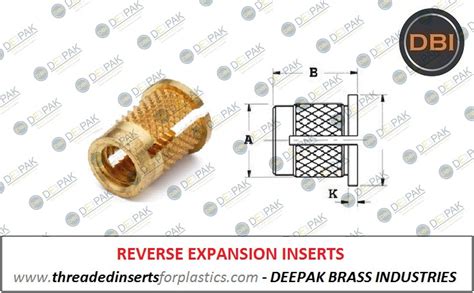 Image result for Threaded Expanding Inserts