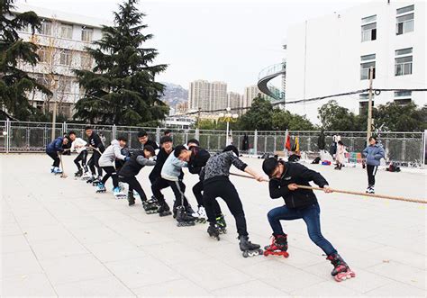 资土系社团举办轮滑竞技比赛-山东科技大学泰安校区