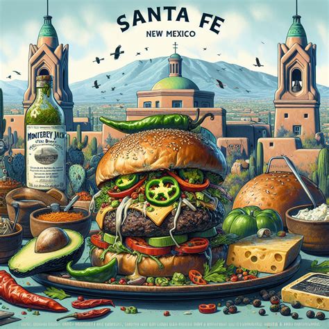 Santa Fe Burger Recipe New Mexico - My Burger Recipe Blog