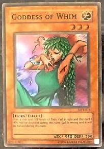 Goddess of Whim | Yugioh, Cards, Goddess