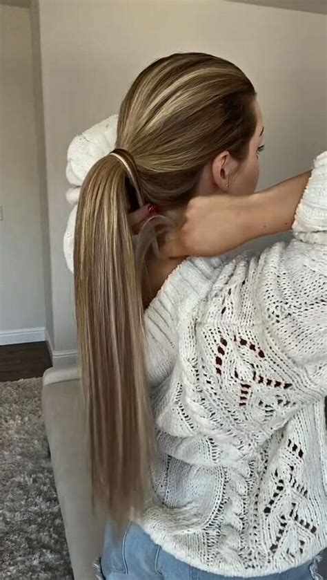 Image result for Ponytail Tutorials Adding Hair with Rubber Bands
