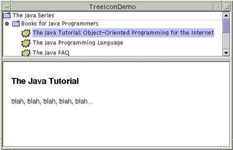 Java Swing TreeNode Icon 的图像结果