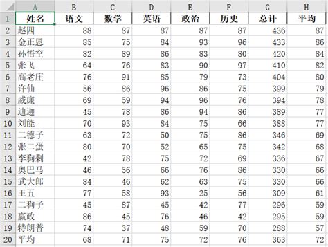 学生成绩表Excel表格-Excel表格-工图网