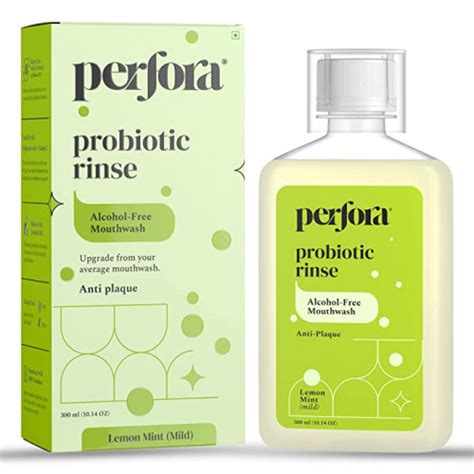 Perfora Probiotic Lemon Mint Mouth Wash (200 ml)