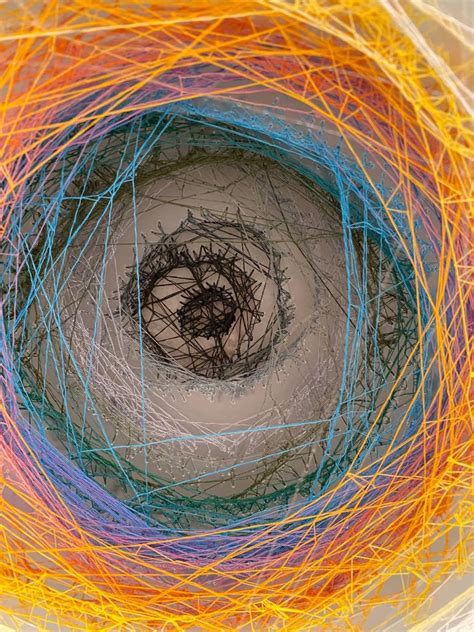 Falling Into The Black Hole Of Conformity Sculpture by Leisa Rich ...
