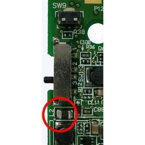 DS Lite L2 reservedel, Orange led lyser kort v. opladning.