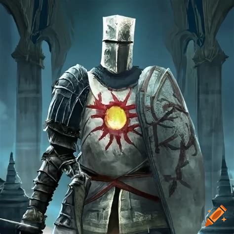Solaire of Astora character from Dark Souls on Craiyon