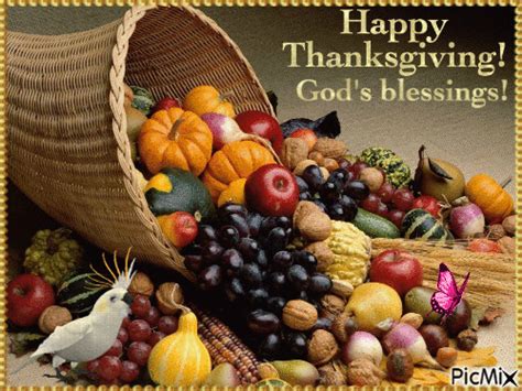God's Blessing Happy Thanksgiving Gif Pictures, Photos, and Images for ...